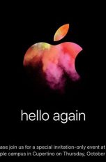 Auf dem Apple Event wird das neue Macbook Pro gezeigt. Auf dem Apple Event wird das neue Macbook Pro gezeigt.