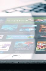 Netflix auf Tablet