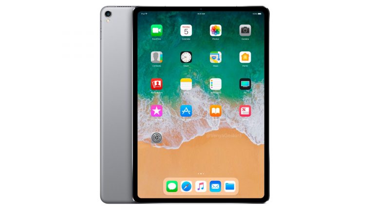 Apple iPad Renderbild