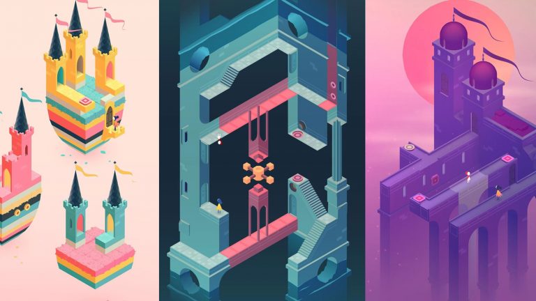 Tablet Spiele Monument Valley Verschiedene Welten bei Monument Valley 2