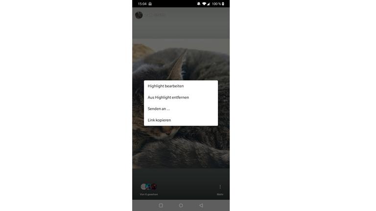 Instagram-Highlight bearbeiten Instagram-Highlight bearbeiten